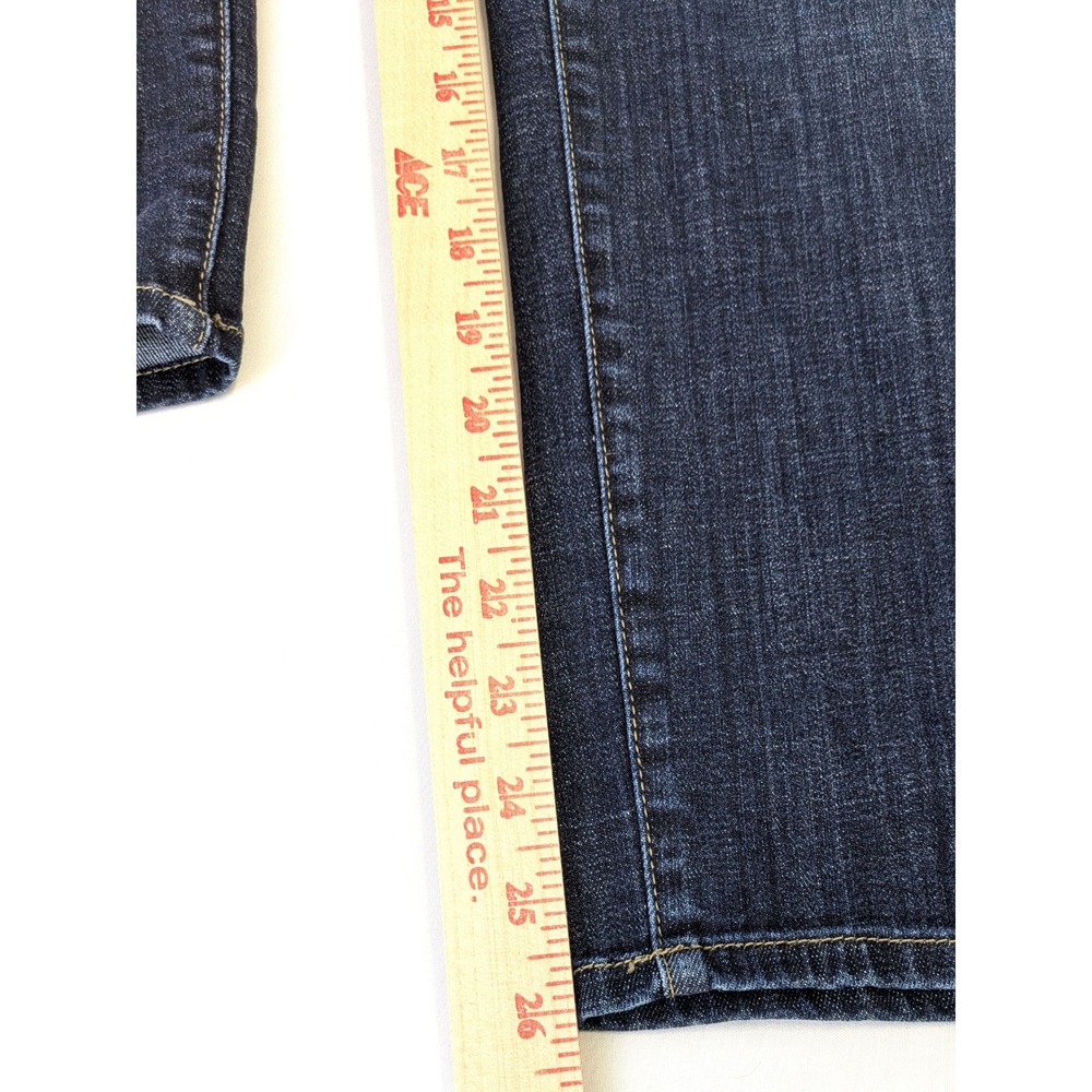Chico's So Slimming Girlfriend Crop Jeans Dark Wash Denim Size 3 Large XL - Picture 7 of 7